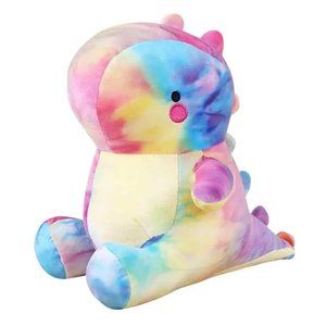 Enchanting Rainbow Dino Stuffed Animal - A Whimsical Plush Companion